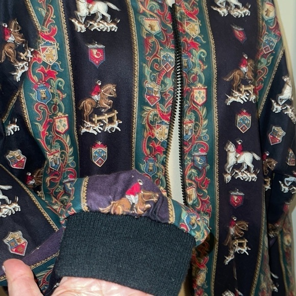 Vintage Infinity Chic jacket Black huntsmen. Size Fits All - Picture 3 of 9